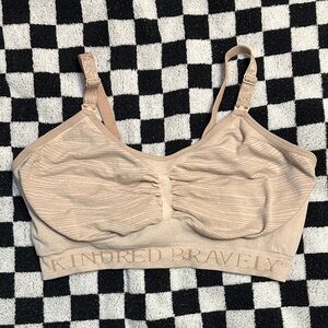 Kindred Bravely Beige XL Busty Pumping/Nursing Bra